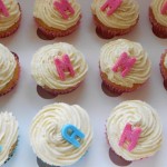 letter cupcakes