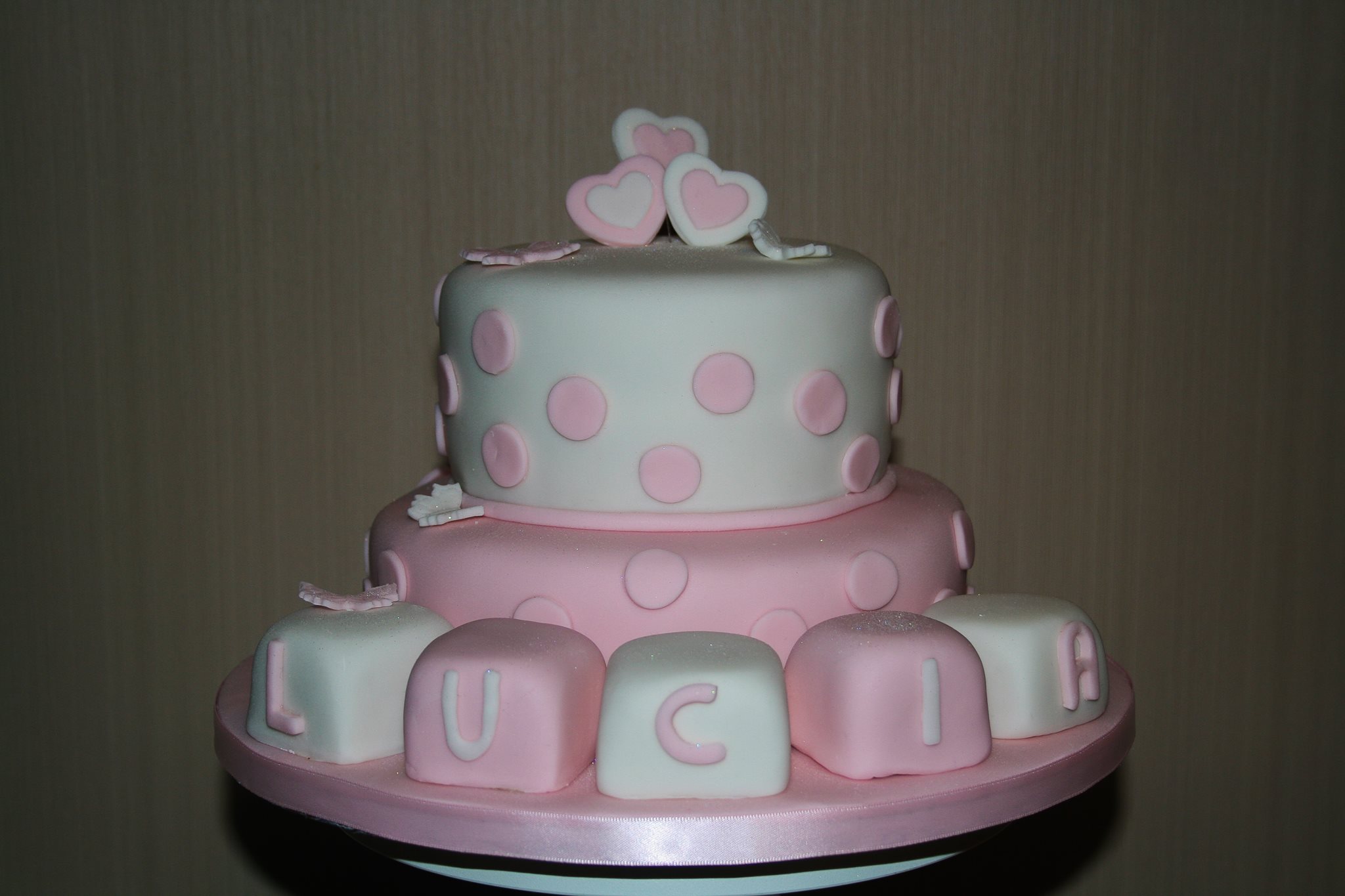 A Christening cake for Lucia